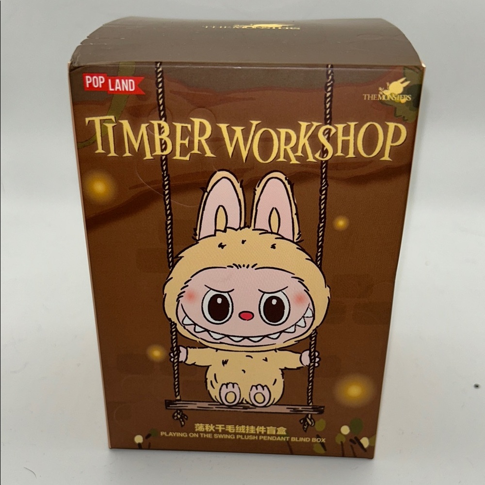 Pop Land Timber Workshop labubu blind box new and sealed
